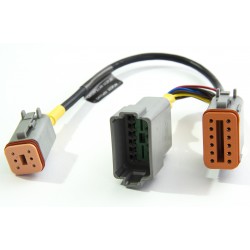 Caterpillar Display 12-pin Adaptor Cable-Yacht Devices-CATERPIL-D12-SeaElec.fr 