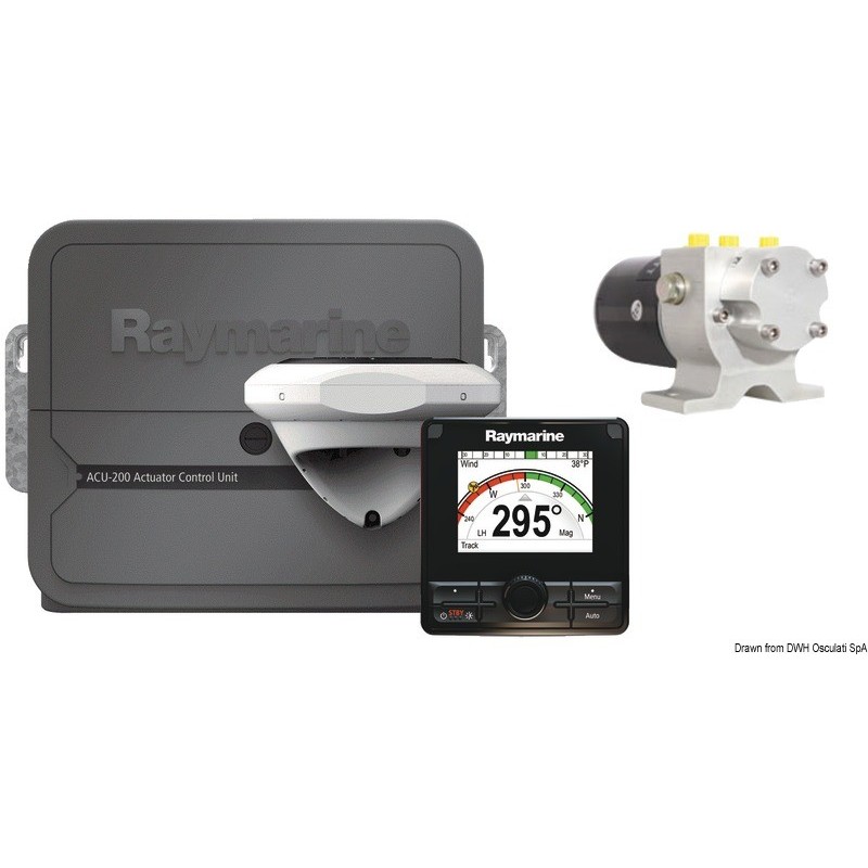 Evolution Hydraulic Pilot avec boîtier de commande p70Rs, ACU-100 & pompte hydraulique 0.5lRaymarineT70154 Evolution Hydraulic Pilot avec boîtier de commande p70Rs, ACU-100 & pompte hydraulique 0.5lRaymarineT70154