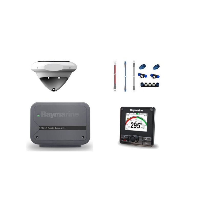 Evolution Autopilot avec boîtier de commande p70Rs, ACU-150 & EV1 sans unité de puissance compatible pompe Type 1 12VRaymarineT7 Evolution Autopilot avec boîtier de commande p70Rs, ACU-150 & EV1 sans unité de puissance compatible pompe Type 1 12VRaymarineT7