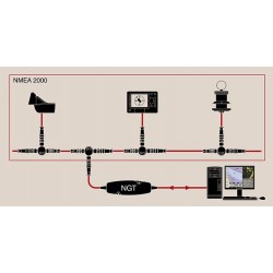 Interface bidirectionnelle NMEA2000/USB opto isolé-Radio Océan-RO-NGT-1-USB-SeaElec.fr 