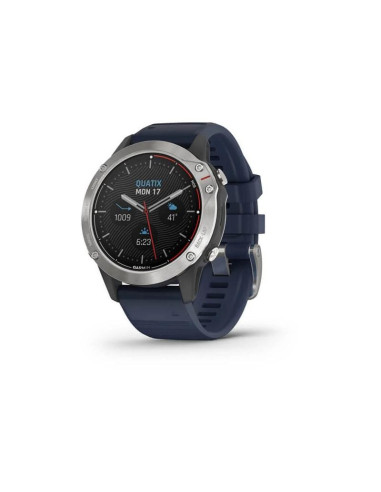 quatix 6, grise avec bracelet bleu capitaine Garmin quatix 6, grise avec bracelet bleu capitaine Garmin