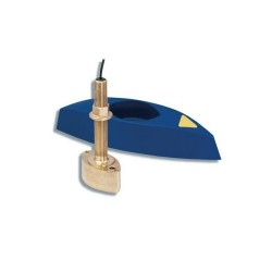 Sonde traversante bronze longue profondeur câble 13,8m Raymarine