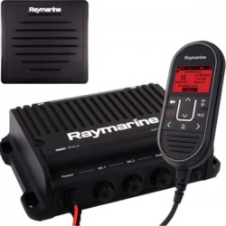 Émetteur-récepteur VHF avec ASN et AIS Rx Ray 91 (Inc combiné, HP Passif et câble) Raymarine