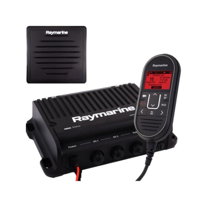 Émetteur-récepteur VHF avec ASN et AIS Rx Ray 91 (Inc combiné, HP Passif et câble) Raymarine Émetteur-récepteur VHF avec ASN et AIS Rx Ray 91 (Inc combiné, HP Passif et câble) Raymarine