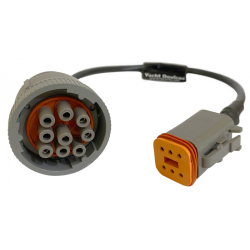 Cummins Round 9-pin Adaptor Cable-Yacht Devices-CUMMINS-D9-SeaElec.fr 