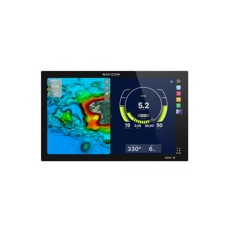NOVA16: Écran multifonction 16" à encastrer