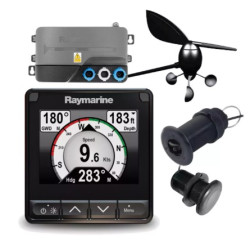 Pack système 70s - Wind & DST Twin XDCR RaymarineRAY/T70542SeaElec.fr